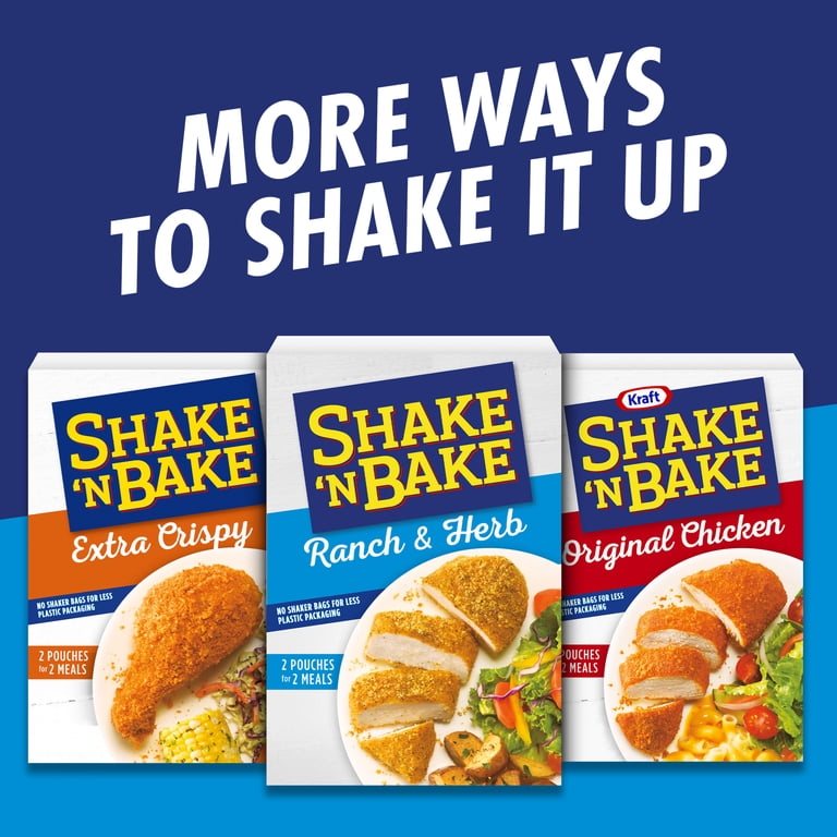 Shake 'N Bake, Seasoned Coating Mix, 4.75 oz, Ranch & Herb Flavor