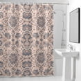 thumbnail image 4 of Boho Tribal Fabric Shower Curtain Bohemian Ethnic Washable Shower Curtains for Bathroom, Waterproof Bath Curtain with Hooks Home Decor 72x84in, 4 of 8