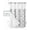 Black, variant on No Hook Shower Curtain with Snap in Liner, Black Grey Tree Branch Hotel Shower Curtains for Bathroom, Washable Shower Curtain Liner Set with Mesh Top Window, 36"x72"