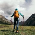 thumbnail image 6 of 2-Pack Aluminum Alloy Folding Trekking Poles with Shock Absorption System Adjustable 37-135cm for Hiking Mountaineering Includes Mud Snow Support Foot Covers Storage Bag Reflective Wristband, 6 of 8