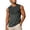 A346-Dark Gray, variant on Men's Sleeveless Tank Tops Horizontal Striped Round Neck Blouse Soft Breathable Color Block Summer Gym Muscle Tops