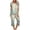 Multicolor#04, variant on 2 Piece Outfits for Women Casual Loose Fit Lounge Sets Short Sleeve Crewneck Top & Capri Pants Tracksuits Set Sleepwear