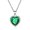 #2, variant on K-KED 925 Silver Filled Cubic Zircon Necklace Pendant Women Elegant Party Jewelry-#1