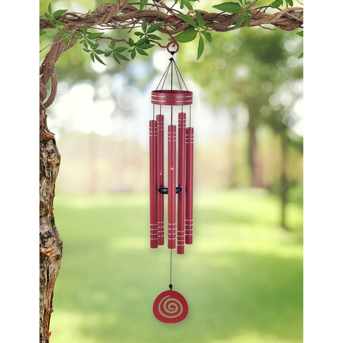 Sunset Vista Designs Vista Classics Galaxy 41 In. Red Wind Chime 93565