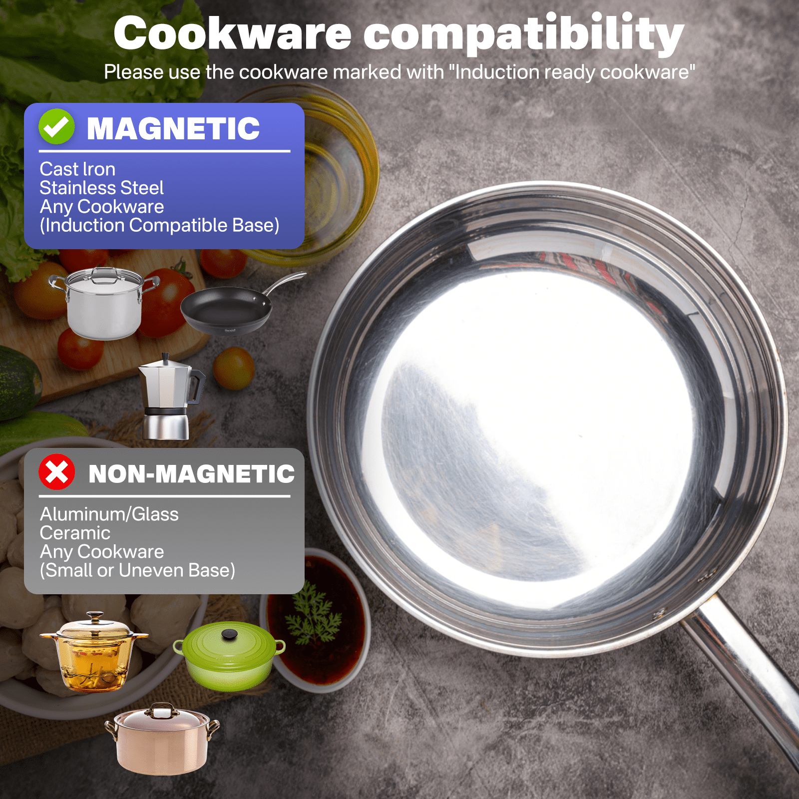 Graceall Double Burner Induction Cooktop Built in or Countertop, 1900W Kitchen Induction Cooktop for RV, Camping with Plug, Timer, Child Lock