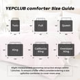 thumbnail image 5 of YEPCLUB Comforters Full size, Duvet Insert, All Season Duvet, Pink Down Alternative Hotel Comforter, Lightweight Quilt with Corner Tabs, Machine Washable (Pink, Full 82x86 Inches), 5 of 9