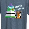 thumbnail image 3 of Toy Story - Merry Christmas Toy Story - Women's Short Sleeve Graphic T-Shirt, 3 of 5