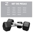 thumbnail image 2 of Rack Con 15 Pares De Mancuernas Gym 3 A 60lb Pesas Gimnasio PARDELE RACK 15 PARES DE MANCUERNAS, 2 of 8