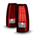 thumbnail image 1 of ACANII - Para Black 1999-2002 Silverado 99-03 Sierra LED luces traseras de freno izquierda+derecha, 1 of 1