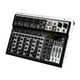 thumbnail image 5 of Mezclador de audio,Mezclador de audio Mini ecualizador estéreo profesional,Consola mezcladora de sonido Consola mezcladora de 6 canales,Sistema de consola de placa de sonido de grabación de, 5 of 9
