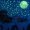 Green, variant on Liderstar Glow in The Dark Moon and Stars Ceiling Wall Decal Stickers for Kids Bedroom Décor Stars for Ceiling