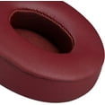 thumbnail image 4 of SOULWIT Earpads Cushions Replacement for Beats Solo 2 & Solo 3 Wireless On-Ear Headphones, Ear Pads with Soft Protein Leather, Added Thickness - (Burgundy), 4 of 5
