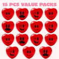 thumbnail image 3 of Joyfy 15 Pcs Valentines Day Heart Shaped Squishy Toy Ball,3" Heart Stress Ball for Classroom Exchange Gift,Party Favors for Kids,Fun Holiday Reward Prizes, 3 of 6