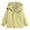 Green, variant on dazeni Girls Fashion Rain Jackets 2-in-1 Waterproof Coat Fleece Lined Hood Raincoat with Pockets Winter Warm Outwear for Kids