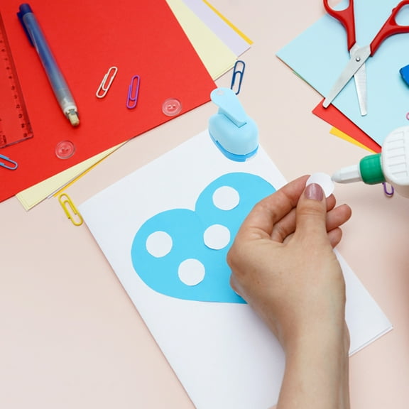 Masteelf Star Punch For Paper Crafts - Star Paper Punch Handmade Scrapbook Paper Puncher Scrapbooking Punches for Office Supplies Card Making