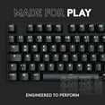 thumbnail image 4 of Logitech G413 TKL SE Mechanical Gaming Keyboard - Compact Backlit Keyboard with Tactile Mechanical Switches, 4 of 8