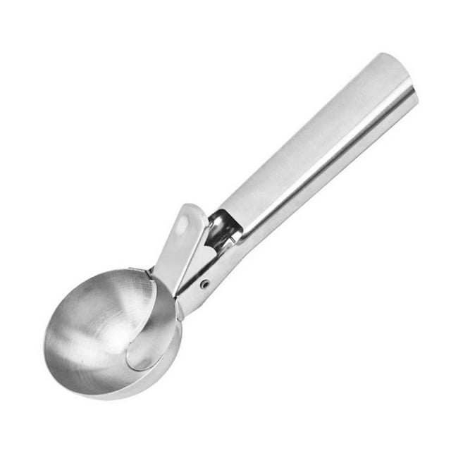 Stainless Steel Ice Cream Scooper Cookie Dough Transper Kitchen Essentials Easy Scoop