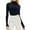 Black, variant on Ladies' Slim Fit High Neck Long Sleeve Underwear Tops For Warmth And Comfort Women Long Underwear plus Size Thermal Tops for Women Cold Prof Thermals Women Thermal Mens Shirts Men's Thermal Tops And