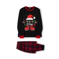 thumbnail image 2 of Christmas Family Matching Pajamas for Mom, Women's Long Sleeve Pajama Set, Holiday Sleepwear for Christmas Morning and Family Photos, 2 of 4