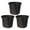 Black, variant on Vikakiooze Gardening Items, 1/2/3/5/7 Gallon Grow-bag Heavy Thickened Nonwoven Plant Fabric Pot with Handles
