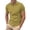 Khaki, variant on IWRICH Men's Waffle Solid Color Polo Shirts Collared Short Sleeve Slim Fit Shirts Button up Casual Business Workwear White XL