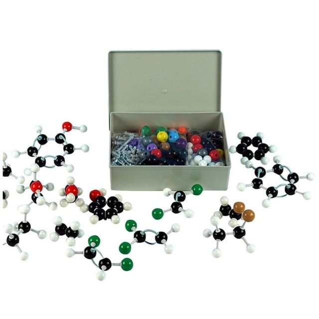 Molecular Model Kit Inorganic and Organic Chemistry Science Atoms Molecular Models Coding Atoms for Kids,444PCS