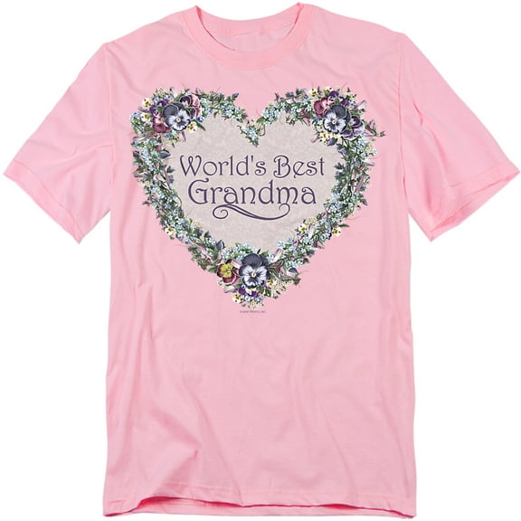 Worlds Best Grandma T-Shirt Unisex Graphic Tee For Men & Women