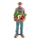 thumbnail image 1 of Figura en miniatura, figura decorativa, colección, diorama, paisaje, miniaturas de personas pequeñas Agricultor, 1 of 9