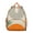 Orange-13, variant on Cute Pig Print Student Backpack – Cartoon Farm Animal Design with Watercolor Floral Aesthetic, Artistic and Funny Pig Pattern