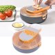 thumbnail image 5 of Set de Corte Versátil, Drenaje Dinestante para el receptor Vegetal Chopper Uso Versátil Con Protector Para La Cocina en Casa, 5 of 7