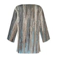 thumbnail image 5 of Lolmot Kimonos for Women Fashion Casual 3/4 Sleeve Print Chiffon Cardigan Resort Wear Lightweight Casual Loose Open Front Cardigan, 5 of 5