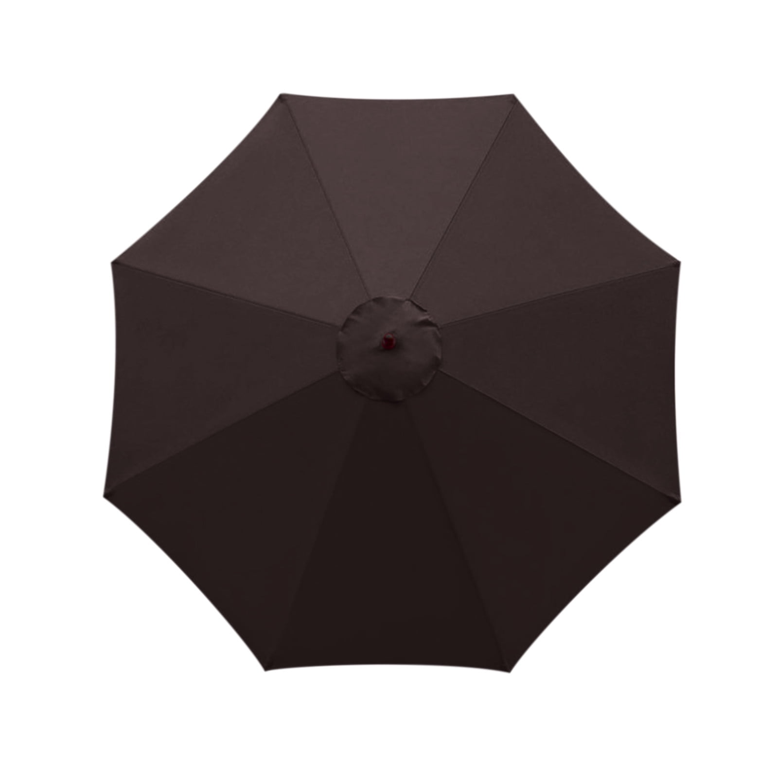 Outdoor Patio Umbrella with NO Push Button Tilt and Crank, Table Umbrellas 8 Sturdy Sun Umbrella Replacement Cloth 118 Inch Diameter With 8 Bones Ribs Waterproof for Pool,Market,Terrace,Beach