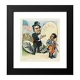 thumbnail image 2 of Udo Keppler 20x22 Black Modern Framed Museum Art Print Titled - Through Peace to Happiness (1899), 2 of 5