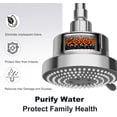 thumbnail image 3 of Shower filter, 20-level shower filter alternative, suitable for hard water, filtered shower head accessories remove chlorine and other harmful substances, only suitable for shower heads, 3 of 4