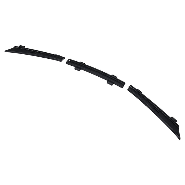 Car Front Chassis Air Inlet Waterproof Strip, Scratch Resistant Black Strong Sealing Front Waterproof Chassis Cover Water Strip ABS Rubber For Vehicle