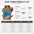 thumbnail image 6 of Lsque Shells and Starfish Printed Women'S Sports Bra, Compression, Moisture Wicking, High-Impact Sports Bra For Women,Supportive sports bra-, 6 of 9
