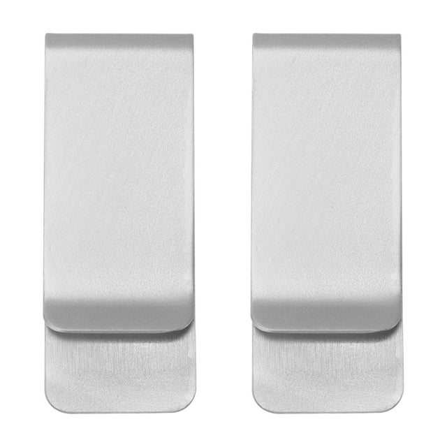 Oubit Metal Money Clips,2Pcs Metal Money Clips Metal Wallet Credit Card Clip Unbeatable Value