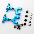 thumbnail image 4 of pitrice 2 Pieces RC A-Arms Upgrade 1/10 for Tamiya TT02 4WD On Road Model Accs rear blue, 4 of 6