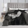 thumbnail image 4 of Norman Reedus Blanket Bedding Fleece Blanket Daryl Dixon Soft Throw Blankets Lightweight Anti-Static Blanket - 3 Sizes, 4 of 5