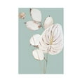 thumbnail image 2 of Urban Road 19x24 White Modern Wood Framed Museum Art Print Titled - Mint Anthurium I Poster, 2 of 4