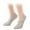 Gray, variant on Deago 5 Pairs Mens Thin No Show Socks Invisible Cotton Breathable Socks Non-Slip Low Cut Boat Socks (Multicolor)
