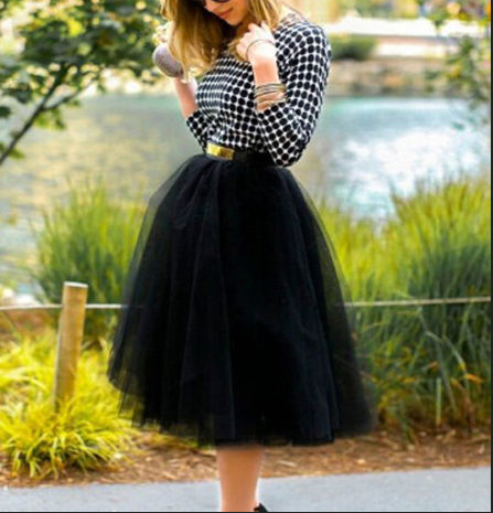 Faithtur Female Tulle Tutu Skirt 