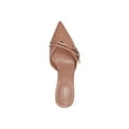 thumbnail image 4 of Marc Fisher Women's Amilia Pointed Toe Buckle Mule Dress Heel, 4 of 5