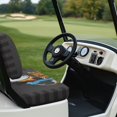thumbnail image 4 of POLERO Golf Cart Seat Cover for Women Men, Born For Golf Breathable Universal Ezgo Golfcart Front Seat Cover Easy to Install Vehicle Accessories, 4 of 8