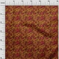 thumbnail image 2 of oneOone Cotton Poplin Twill Brick Red Fabric Batik Dress Material Fabric Print Fabric By The Yard 56 Inch Wide, 2 of 4