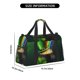 thumbnail image 3 of Fotbe St. Patrick's Day4 Bolsa de Viaje con Estampado, Bolsa de Fin de Semana para Mujer con Compartimento para Zapatos, Bolsa de Gimnasio con Bolsillo Húmedo, 3 of 7