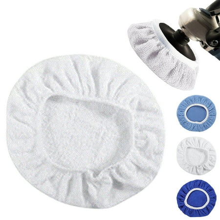 Car Buffer Polisher Pad Bonnet (9 To 10 Inches) Soft Microfiber Polishing Bonnet Buffing Pad Cover Soft Microfiber Car Woolen Wax Kit Universal Auto Cleaning Waxers Set Walmart Pallets