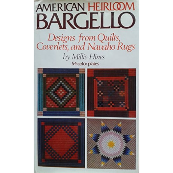 Pre-Owned American heirloom bargello: Designs from quilts, coverlets, and Navajo rugs, 9780517524695, 0517524694, Hardcover,