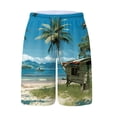 thumbnail image 4 of NIEWTR Mens Casual Shorts Stretch Joggers Casual Shorts for Men Drawstring Shorts with Multi Pockets Sports Shorts Men's Summer Shorts M,AG, 4 of 5
