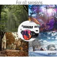thumbnail image 5 of PISONIC Tropical Sunset Palm Spare Tire Cover Weatherproof Universal Wheel Protectors for RV Camper Travel Trailer SUV Truck 15 inch, 5 of 7